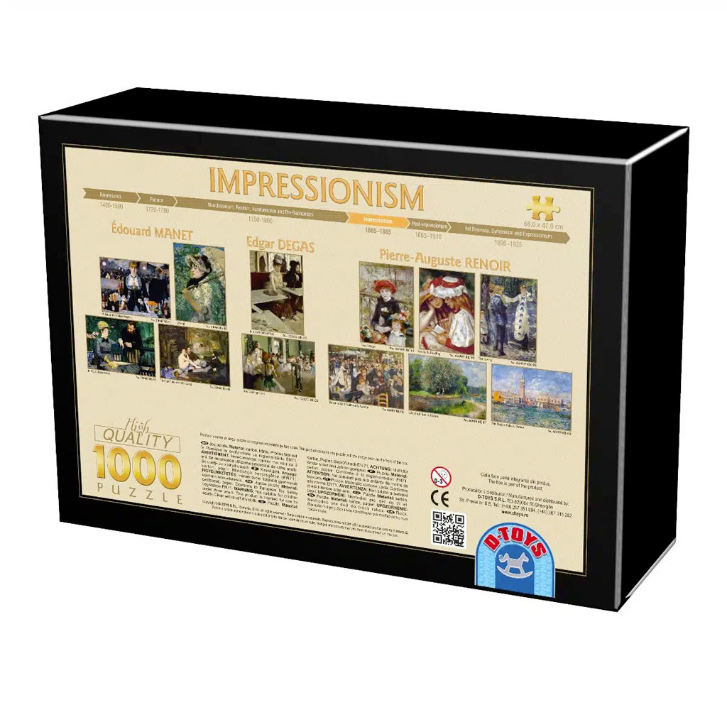 Due Ragazze Che Leggono Puzzle Renoir Dtoys