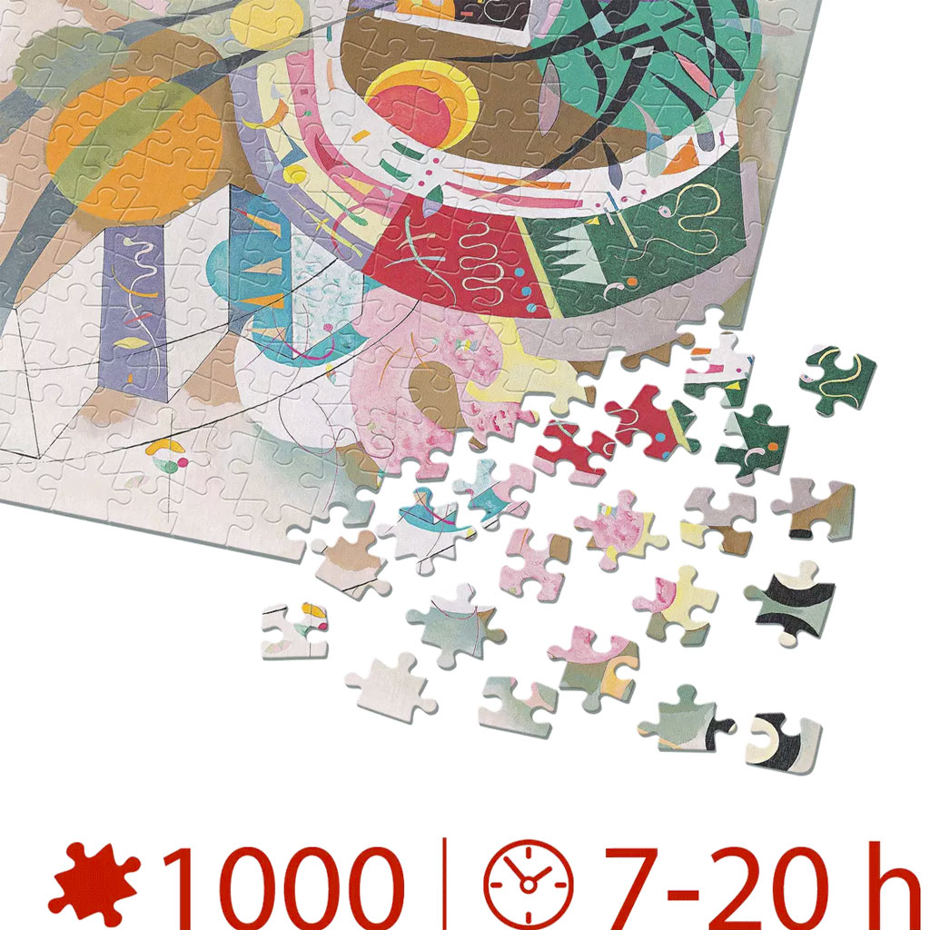 Kandinsky Dominant Curve Puzzle