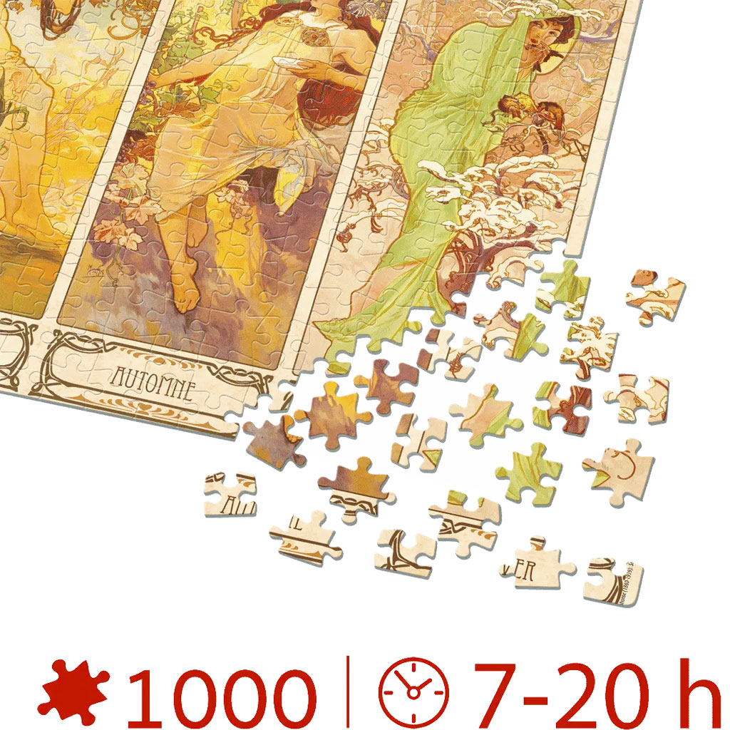 Art Nouveau Mucha Puzzle