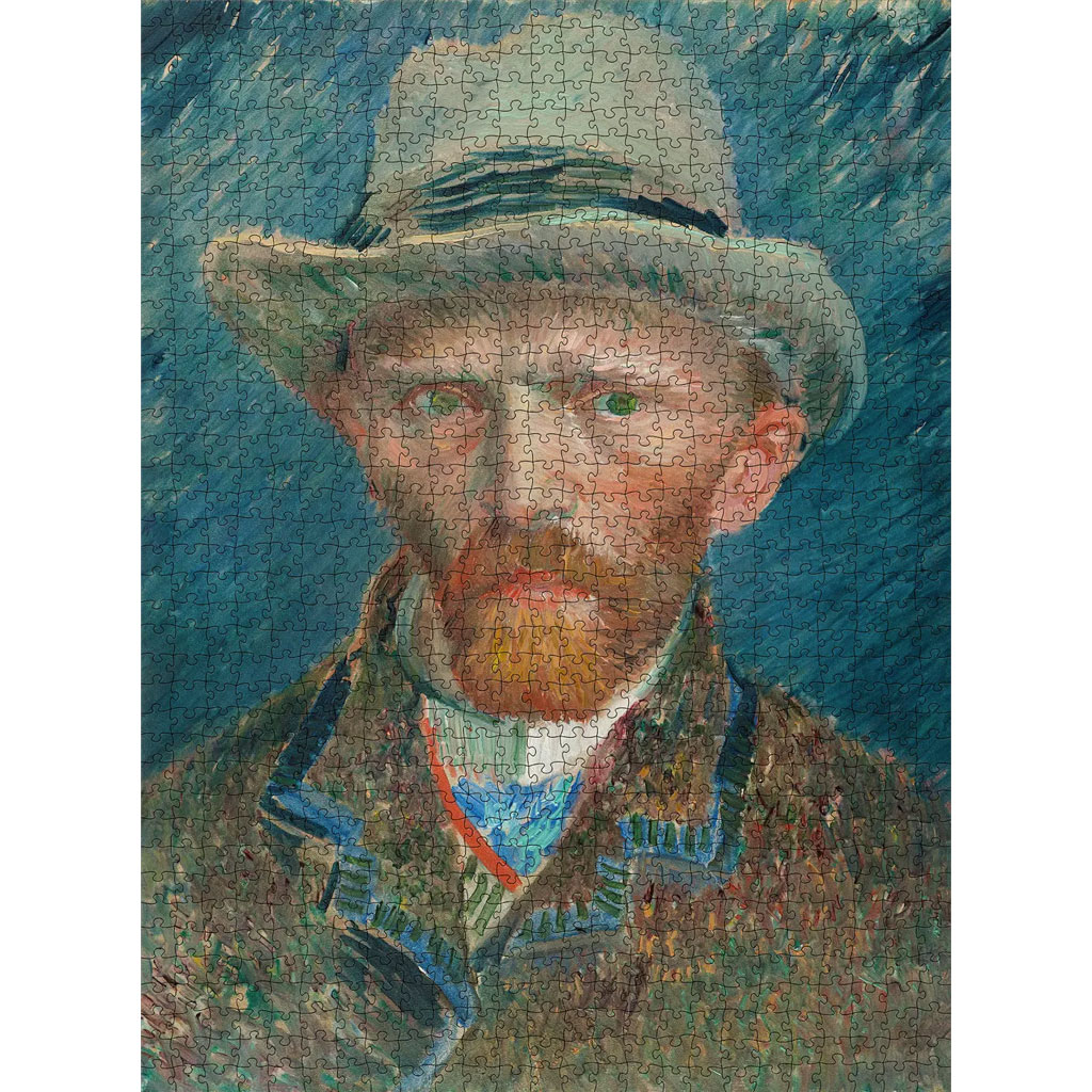Self-Portrait Van Gogh Puzzle Art