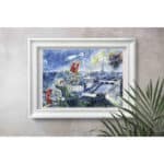 Empty Frame On A Wall