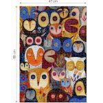 Civette E Gufi Puzzle 1000 Pezzi