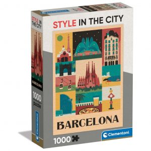 Clementoni Barcelona Puzzle 1000 Pieces Style In The City Collection
