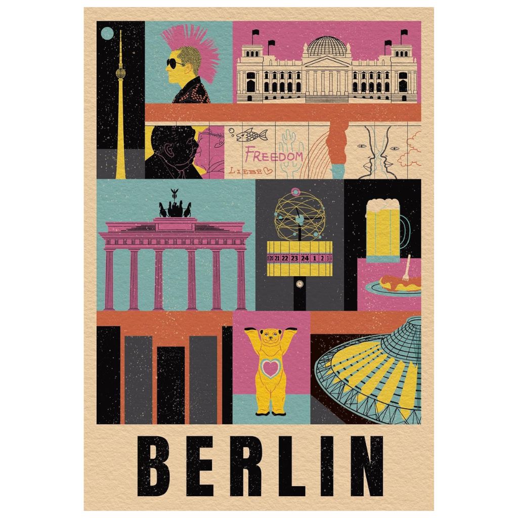 Clementoni Berlin Puzzle 1000 Pz Style In The City