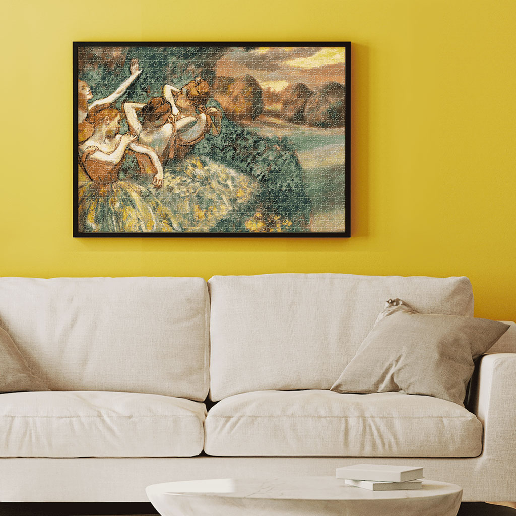 Degas Puzzle 1000 Pezzi 4 Ballerine