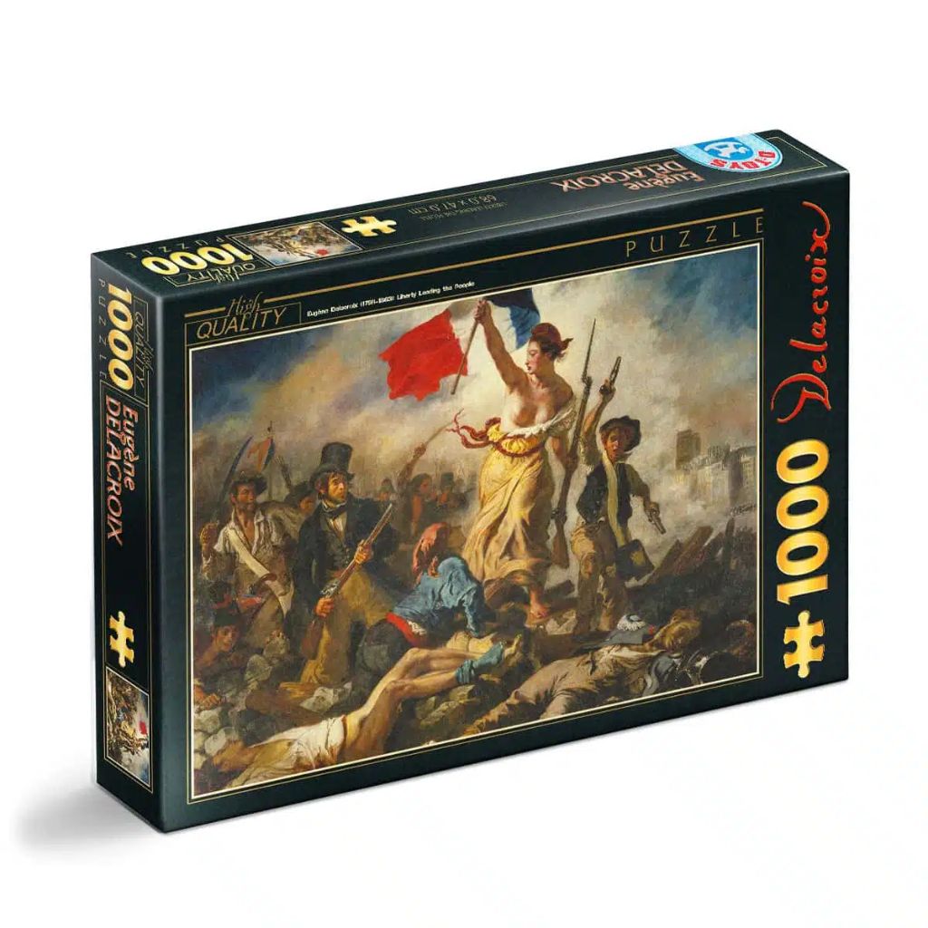 Delacroix La Libertà Che Guida Il Popolo