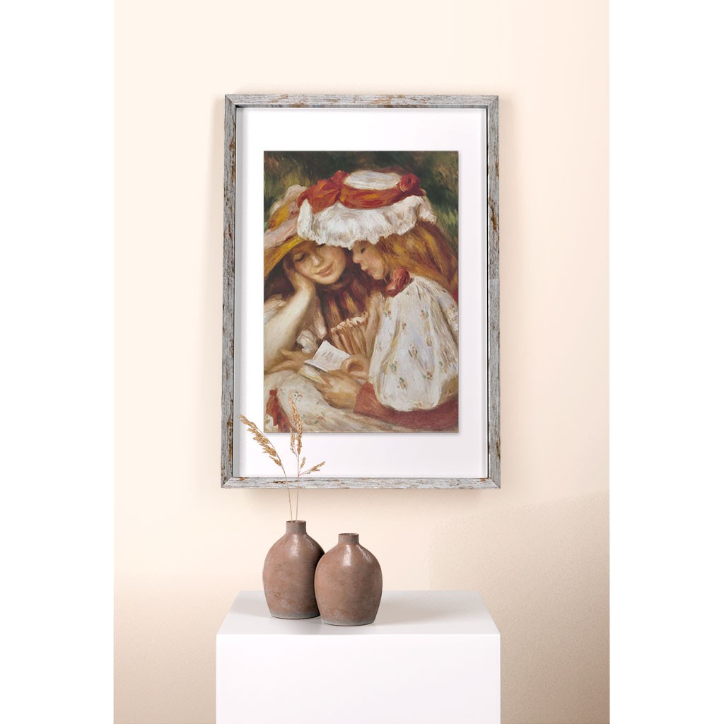 Due Ragazze In Lettura Renoir D Toys Quadro