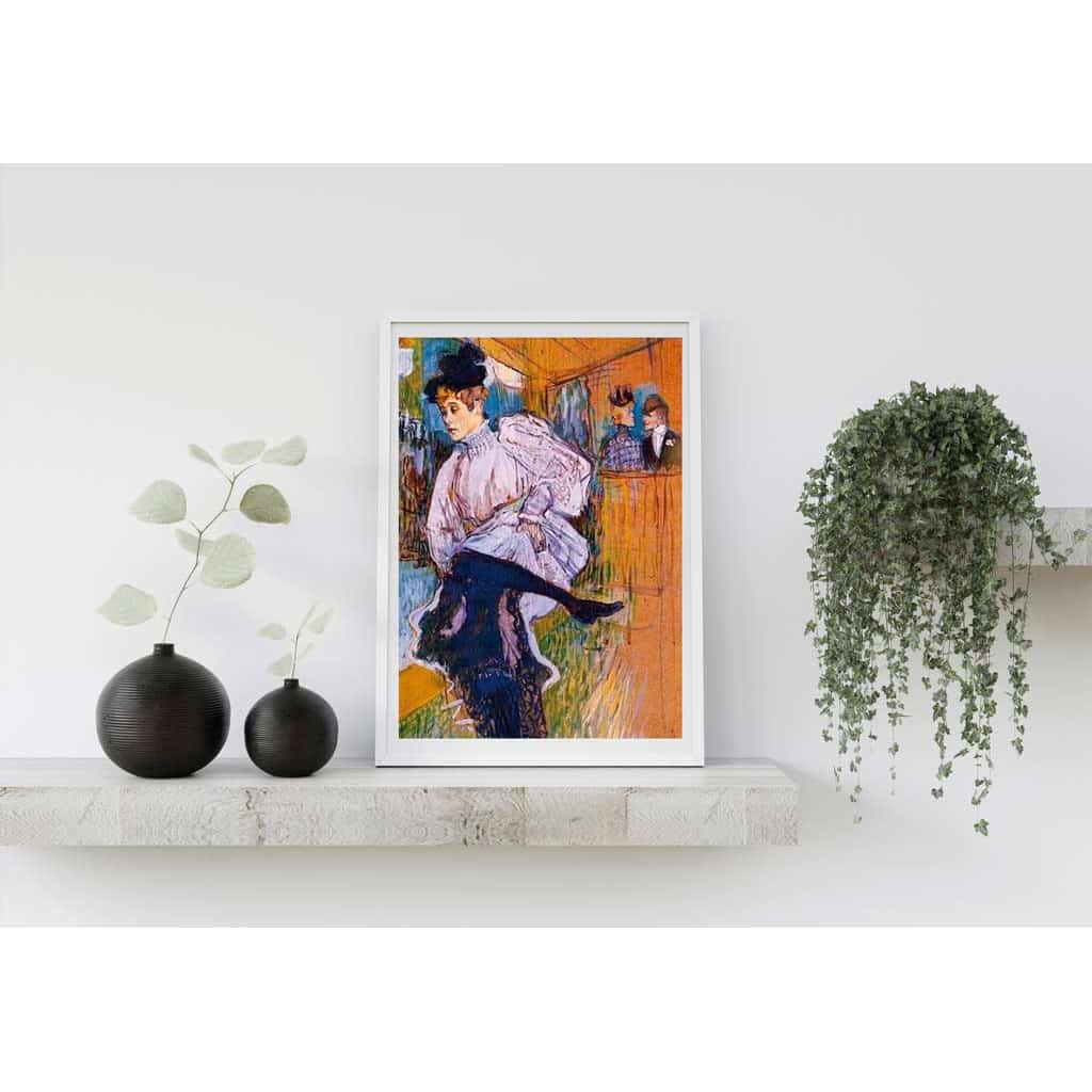 Poster Frame In Living Room Psd Mockup