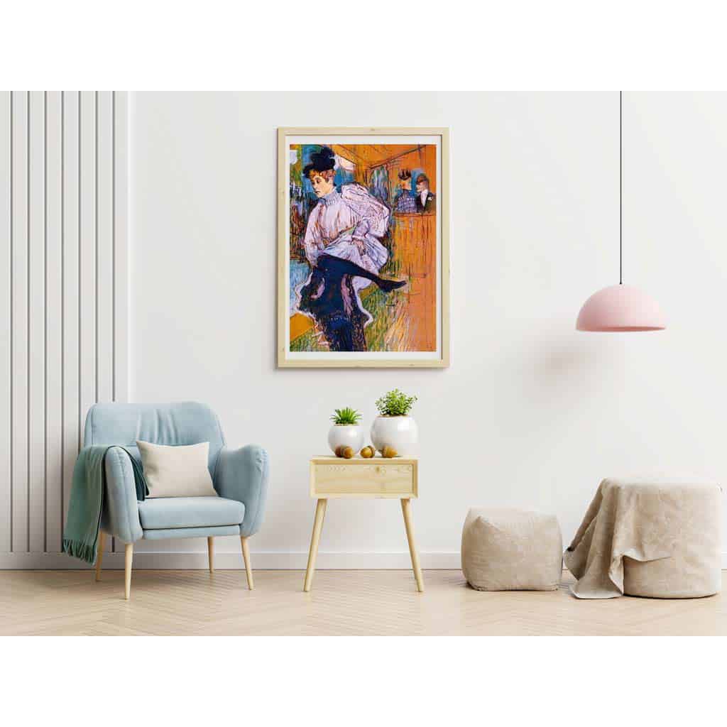 Poster Mockup With Vertical Frames On Empty White Wall In Living