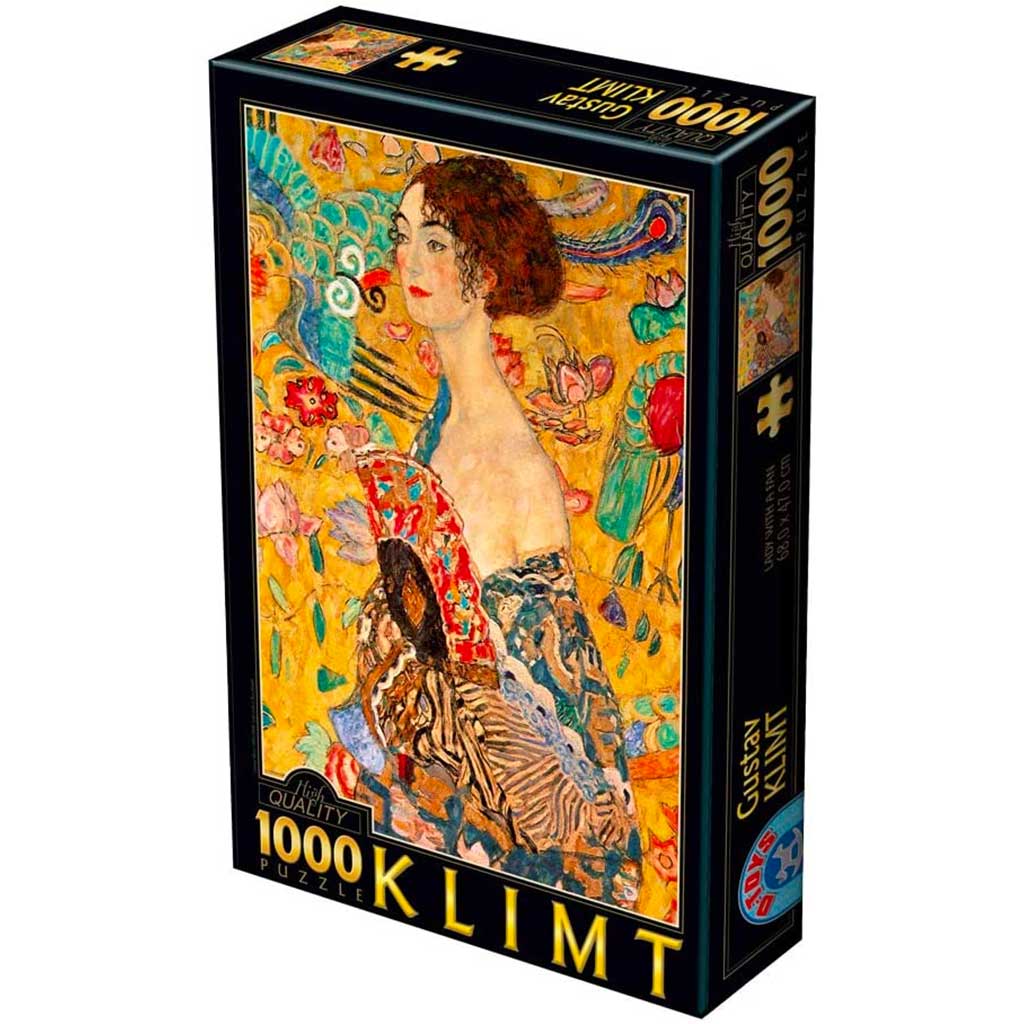 Klimt Puzzle Donna 1000 Pezzi Dtoys