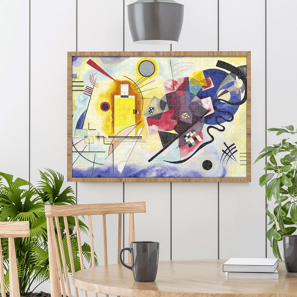 Puzzle 1000 Pezzi Kandinsky Giallo Rosso Blu Dtoys
