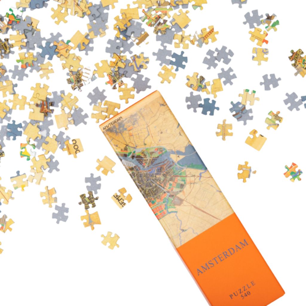 Puzzle Amsterdam Mappa Antica