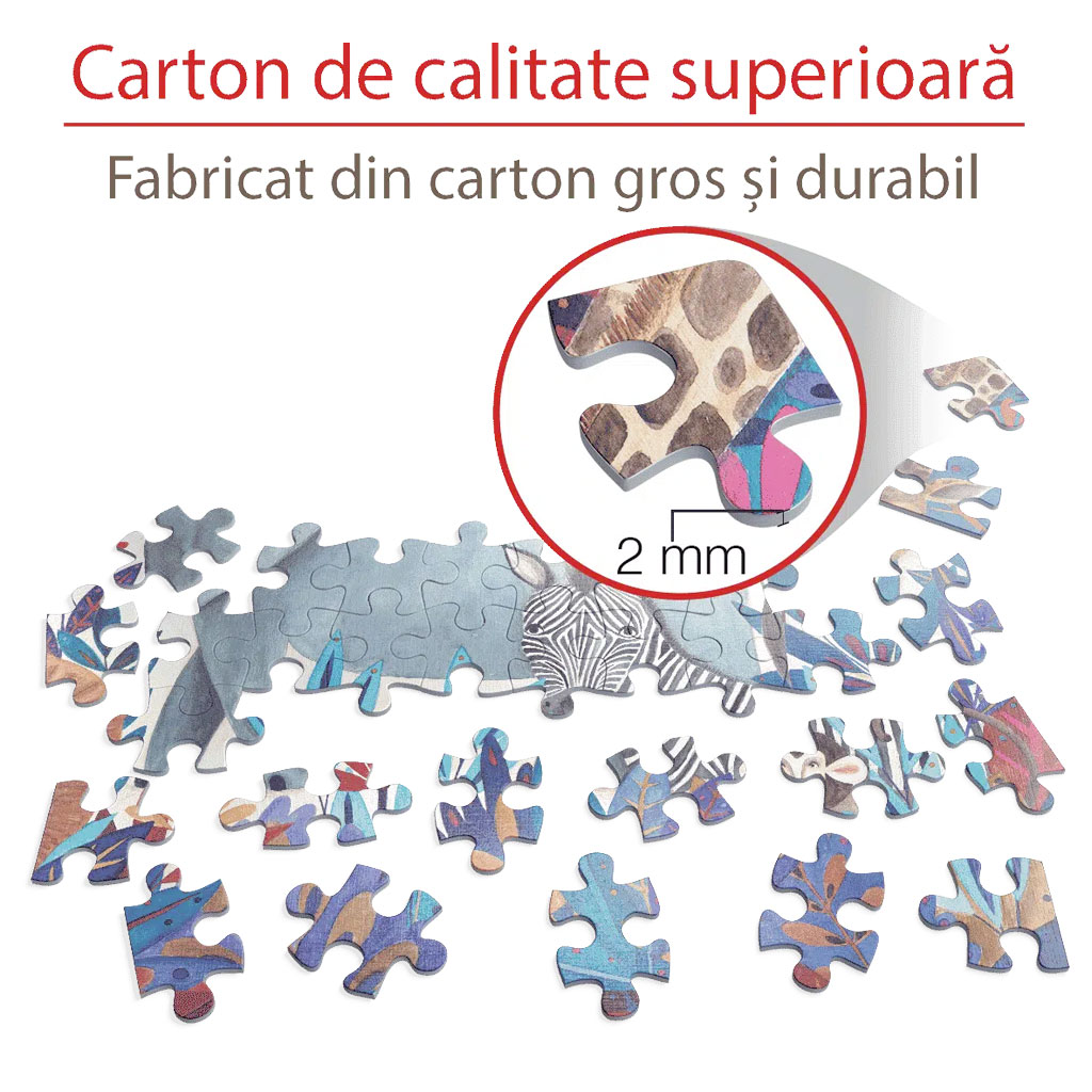 Puzzle Animal 1000 Pezzi D Toys