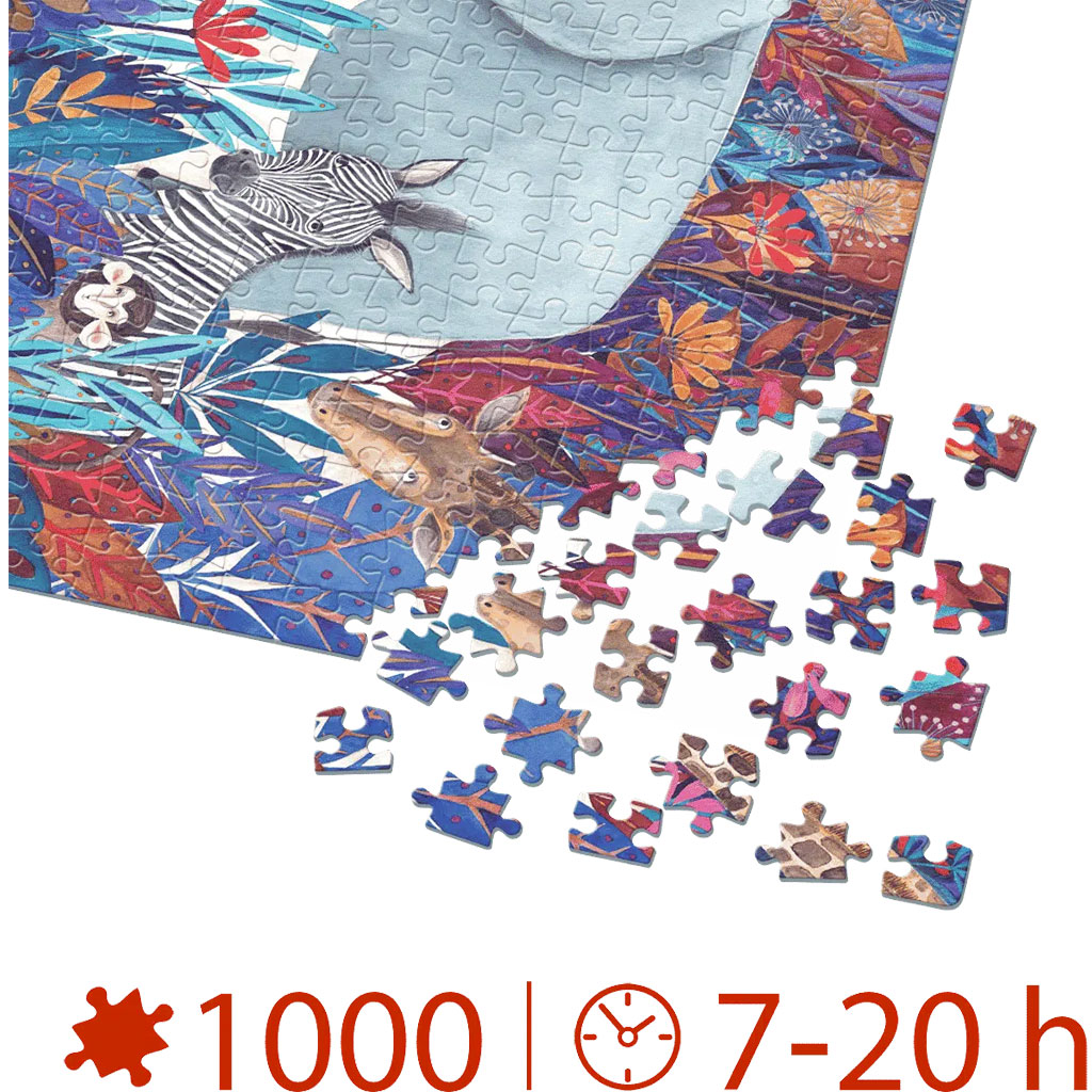 Puzzle Animal 1000 Pezzii