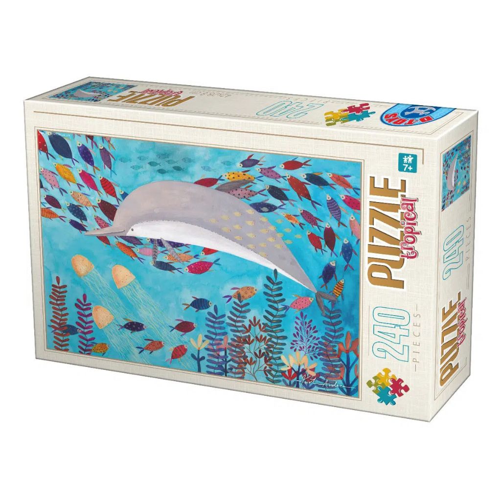 Puzzle Animali Per Animali Mondo Acquatico 240 Pezzi Andrea Kurti