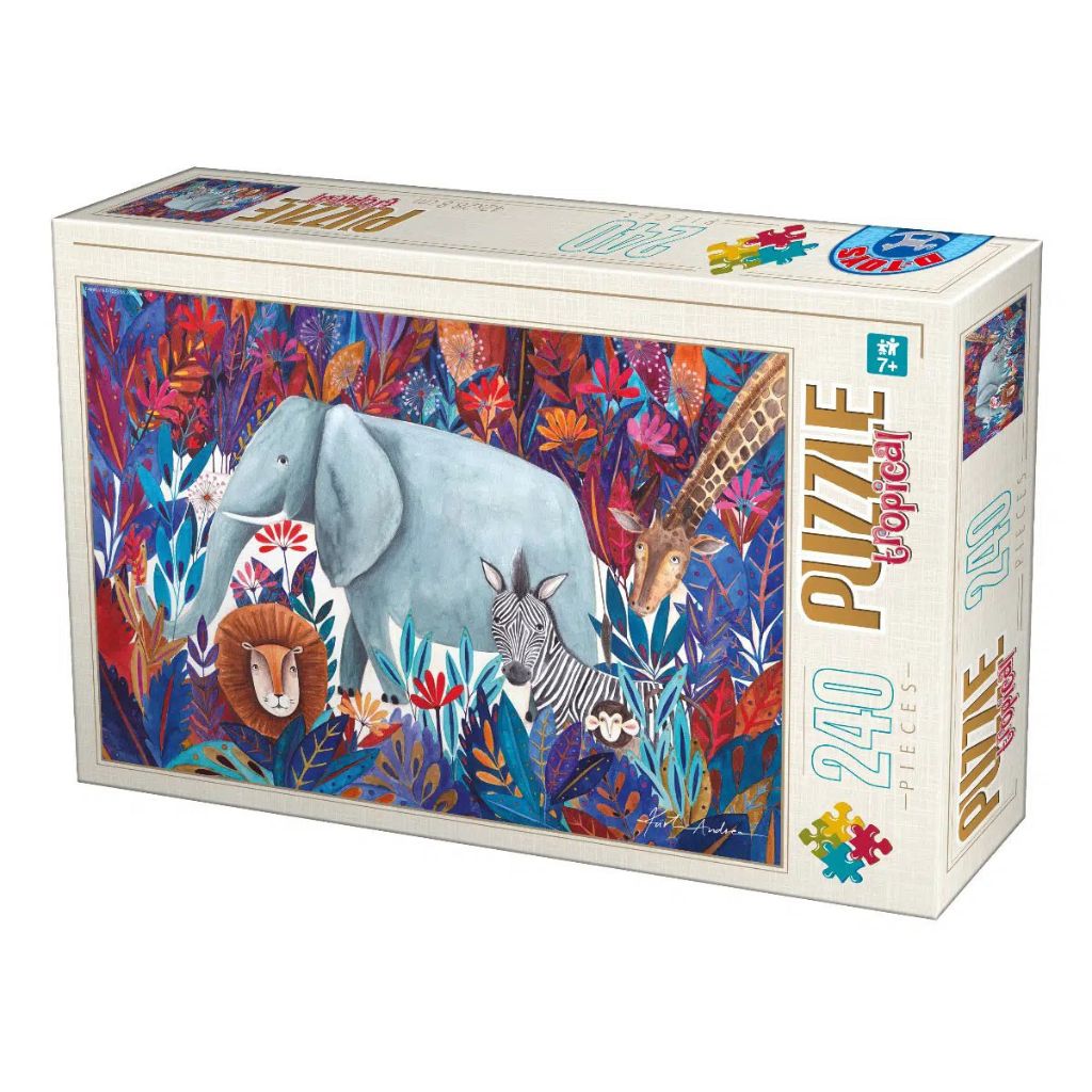 Puzzle Animali Savana Per Bambini