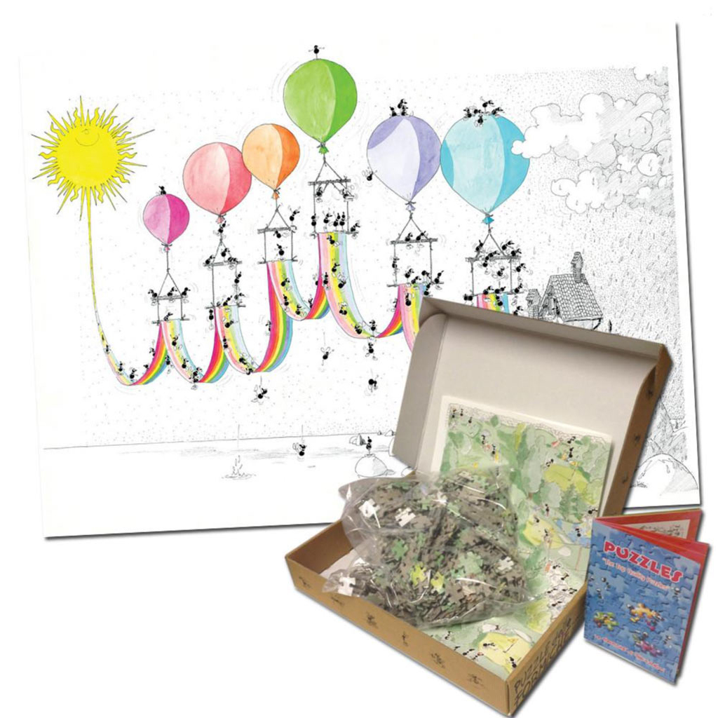 Puzzle Arcobaleno Le Formiche Di Fabio Vettori 1080 Pz Con Scatola