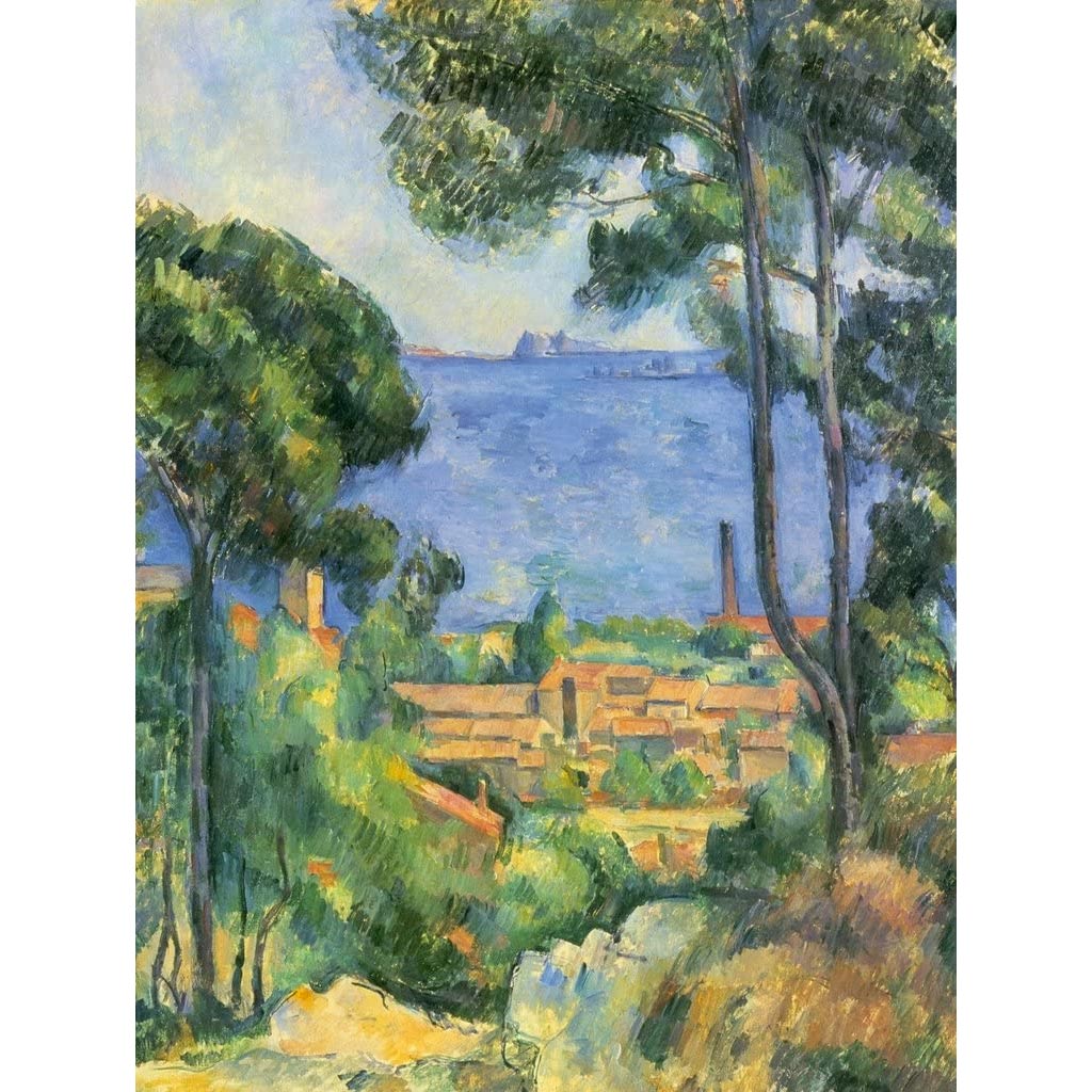 Puzzle Arte Cezanne Veduta Di Estaque E Il Castello