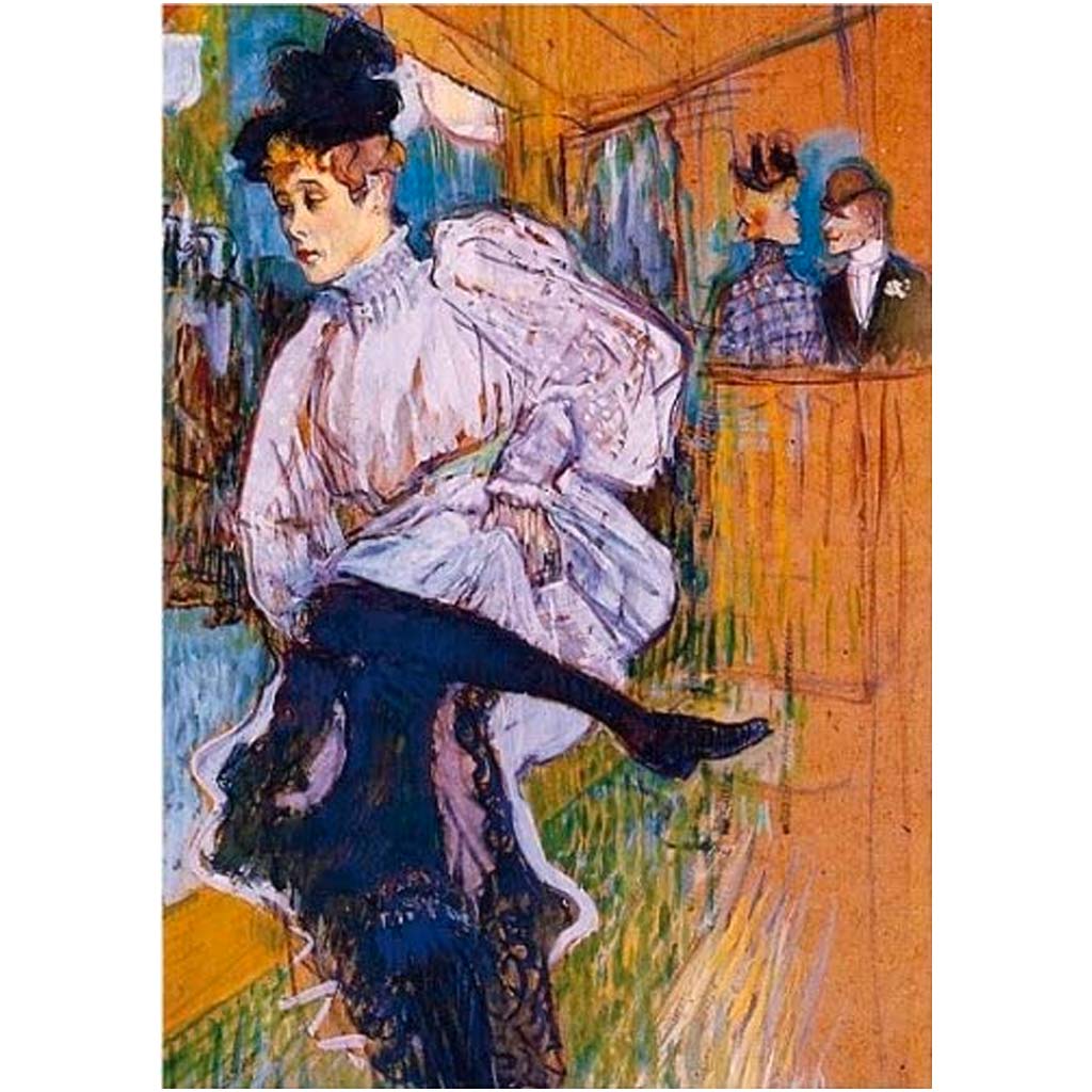 Puzzle Arte Jane Avril Toulouse Lautrec