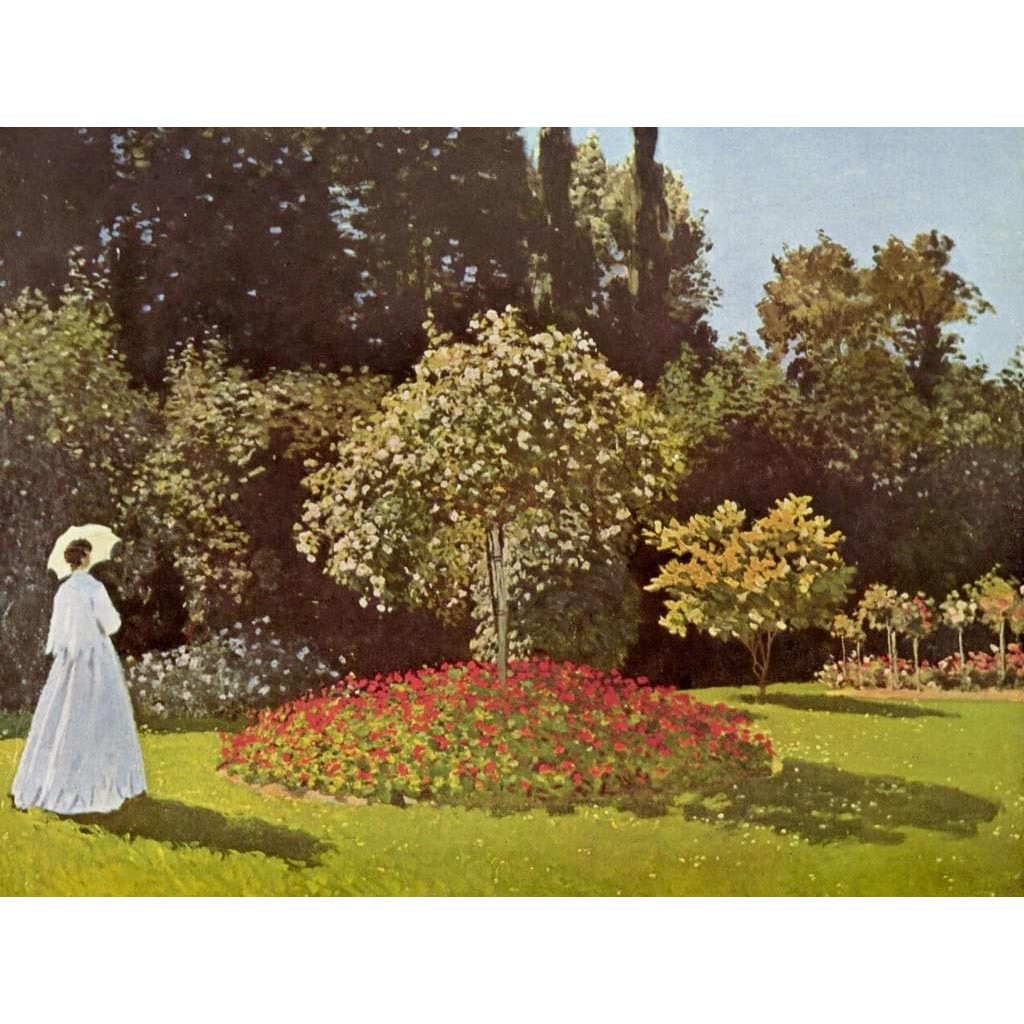 Puzzle Arte Signora In Giardino A Sainte Adresse Monet