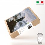 Puzzle Friedrich Viandante Su Mare Di Nebbia Confezione