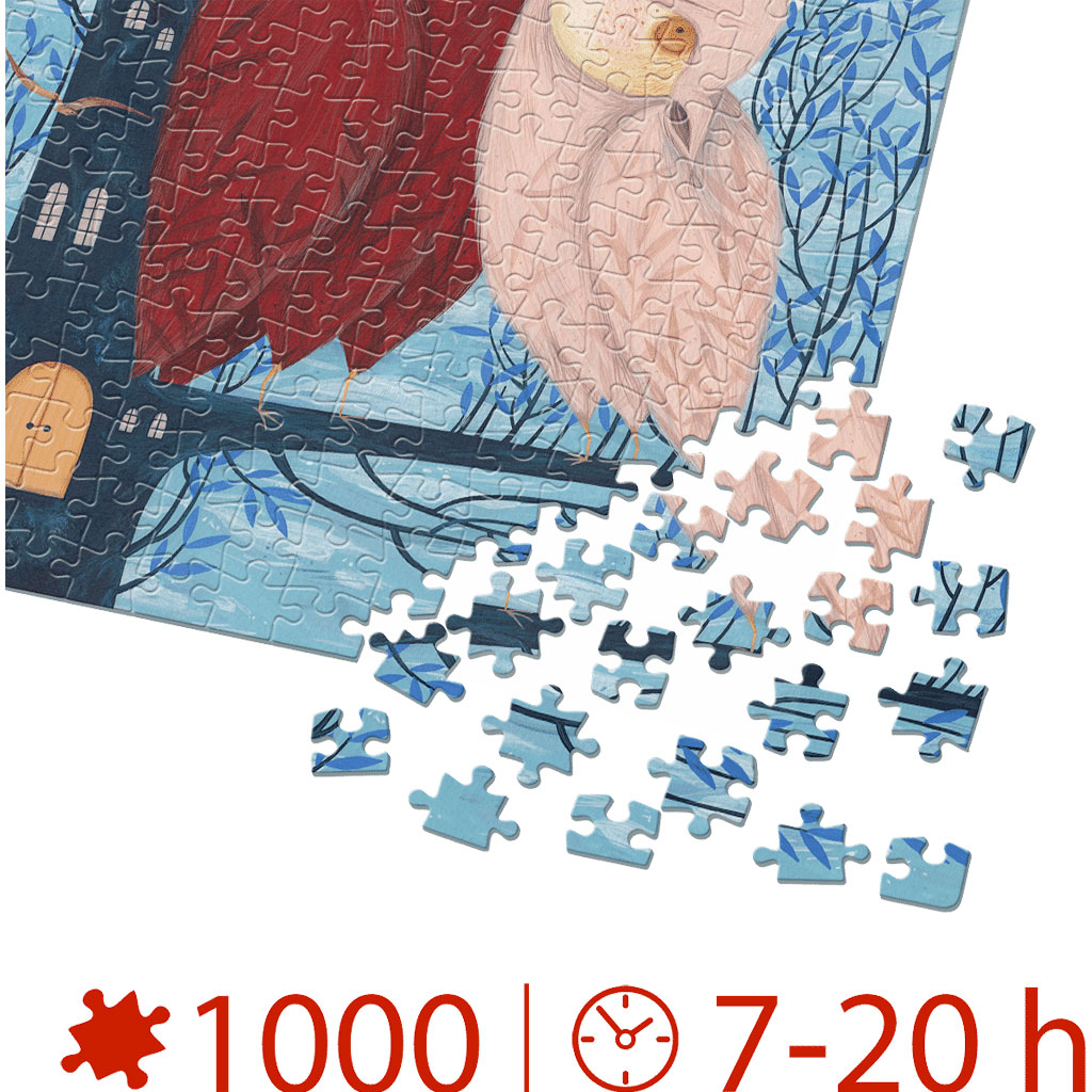Puzzle Gufo 1000 Pezzi