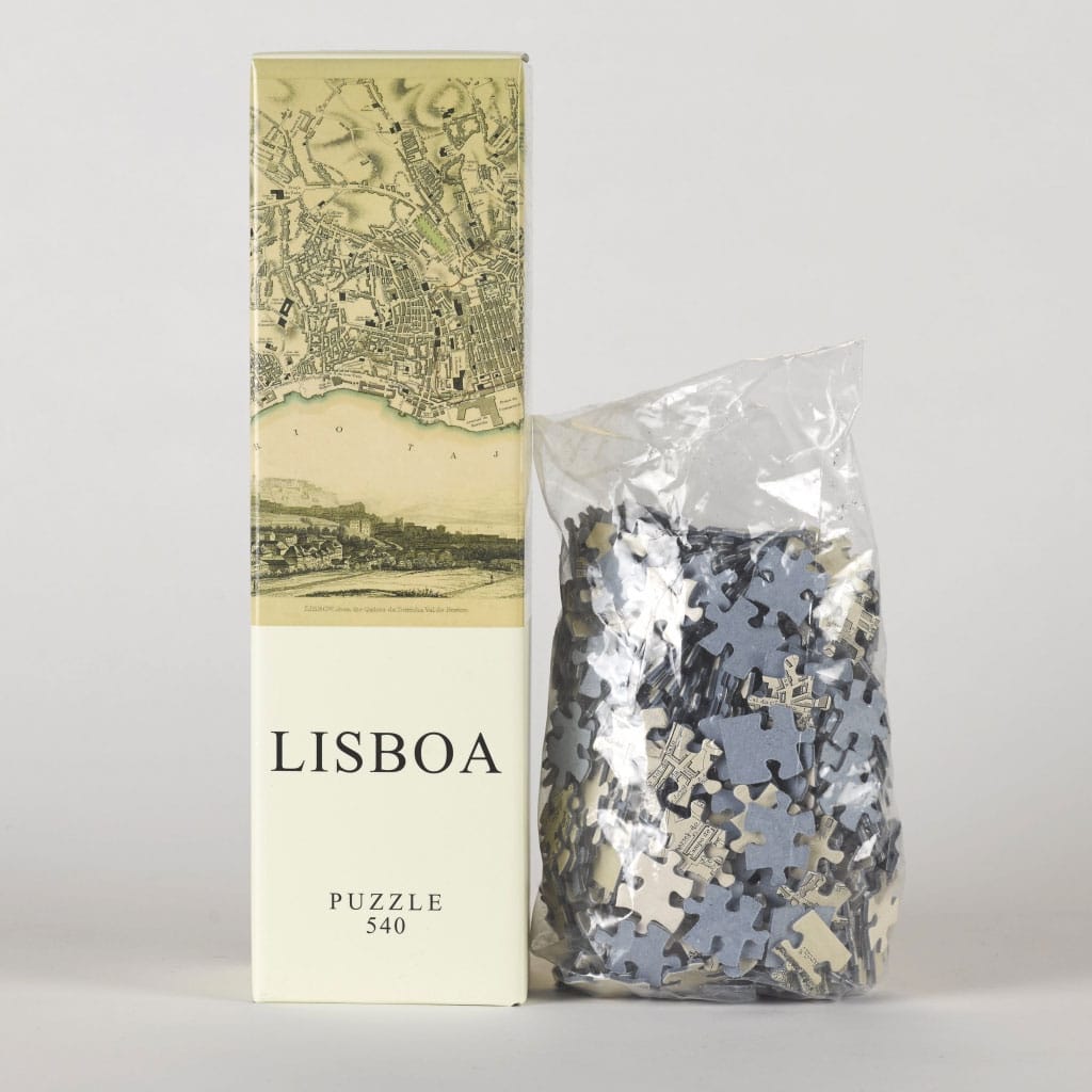 Puzzle Lisboa Mappa