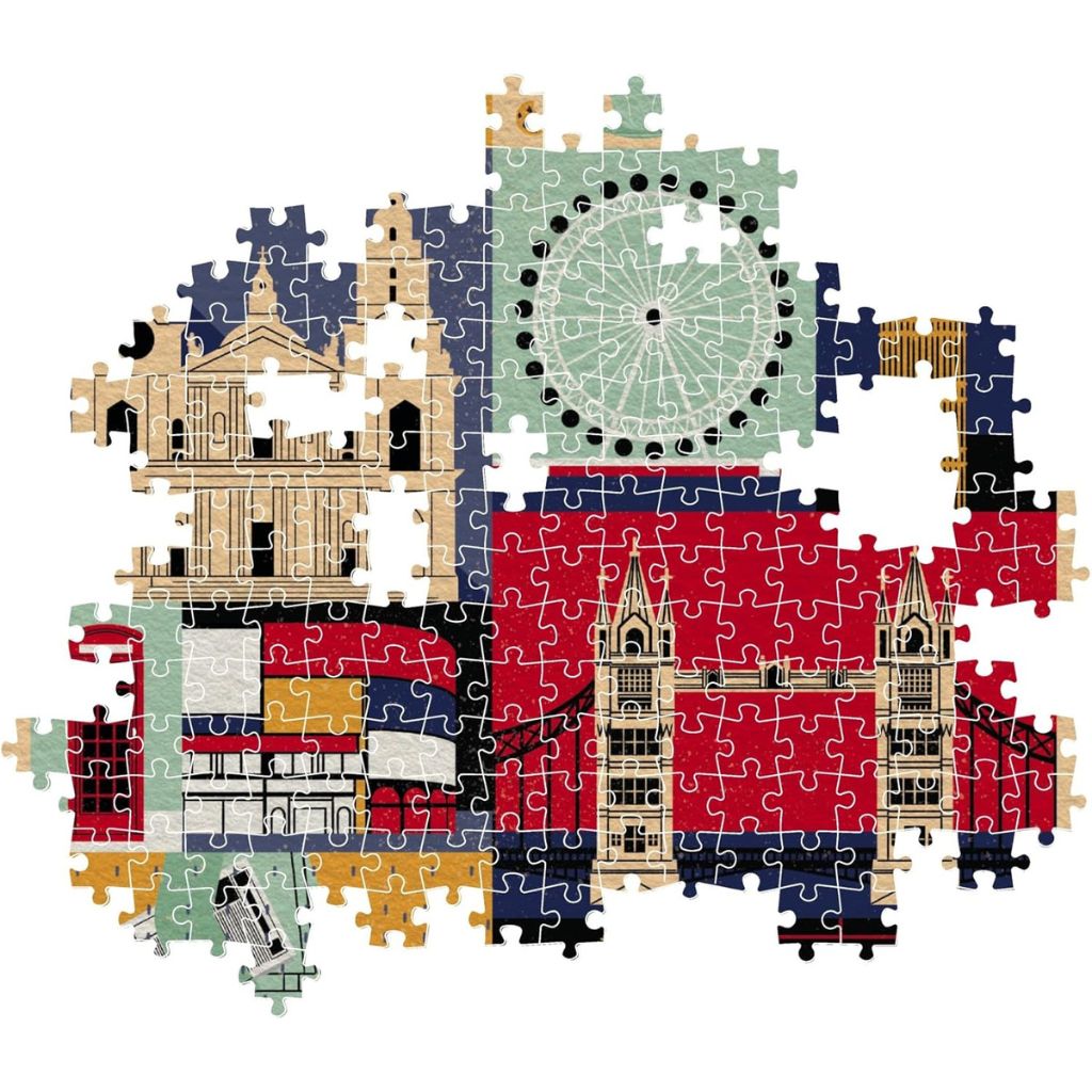 Puzzle Londra Clementoni 1000 Pz Style In The City Collection