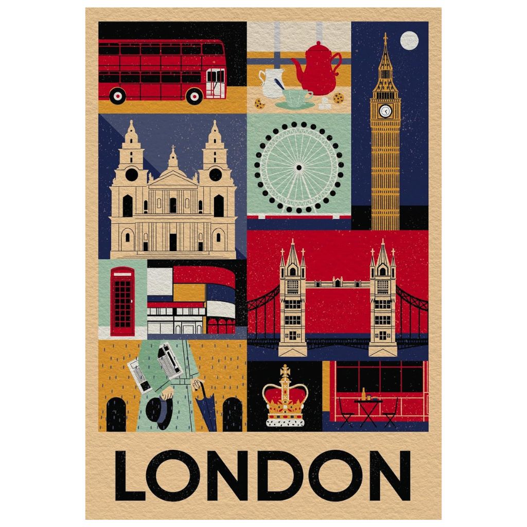 Puzzle Londra Clementoni Style In The City Collection