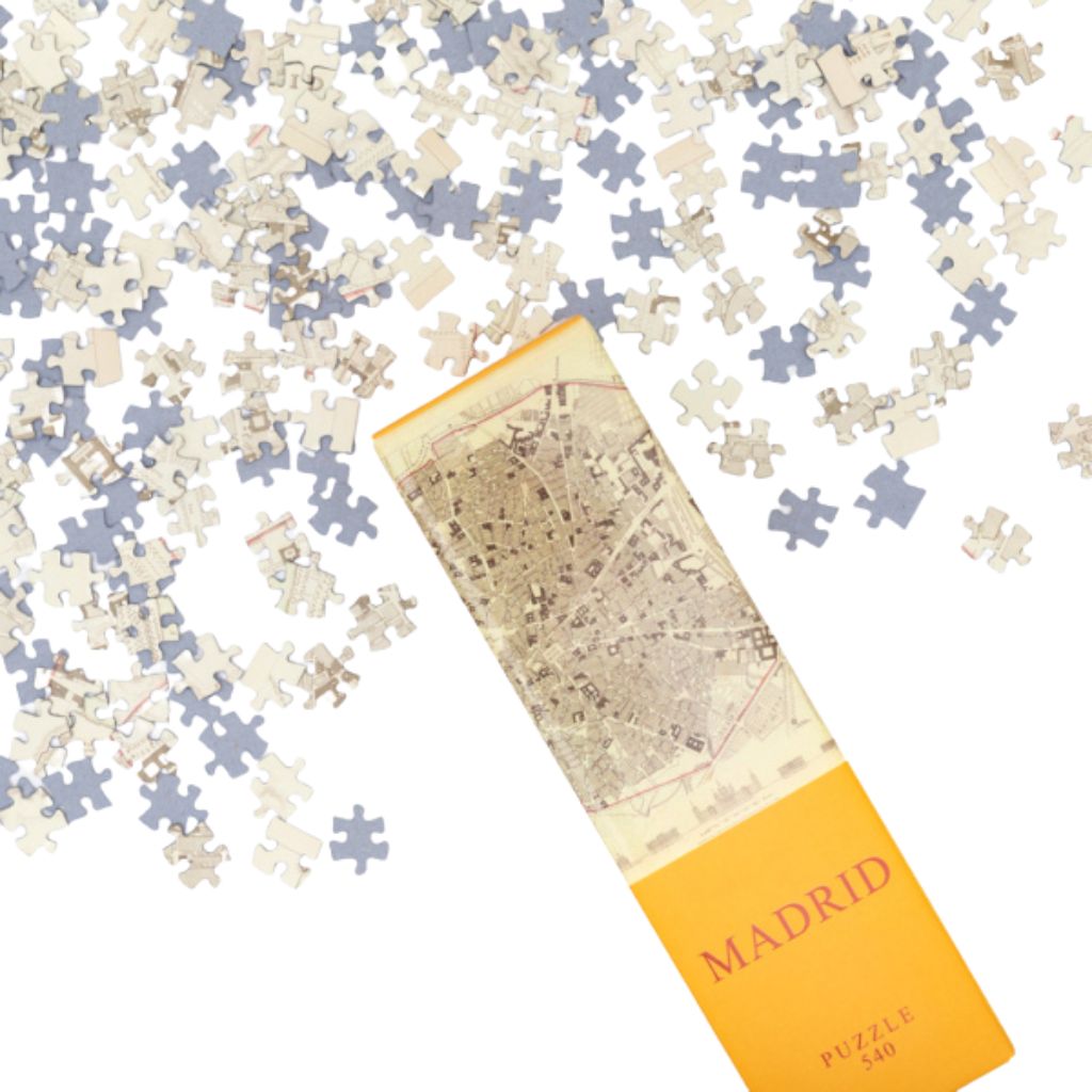 Puzzle Madrid Mappa Antica