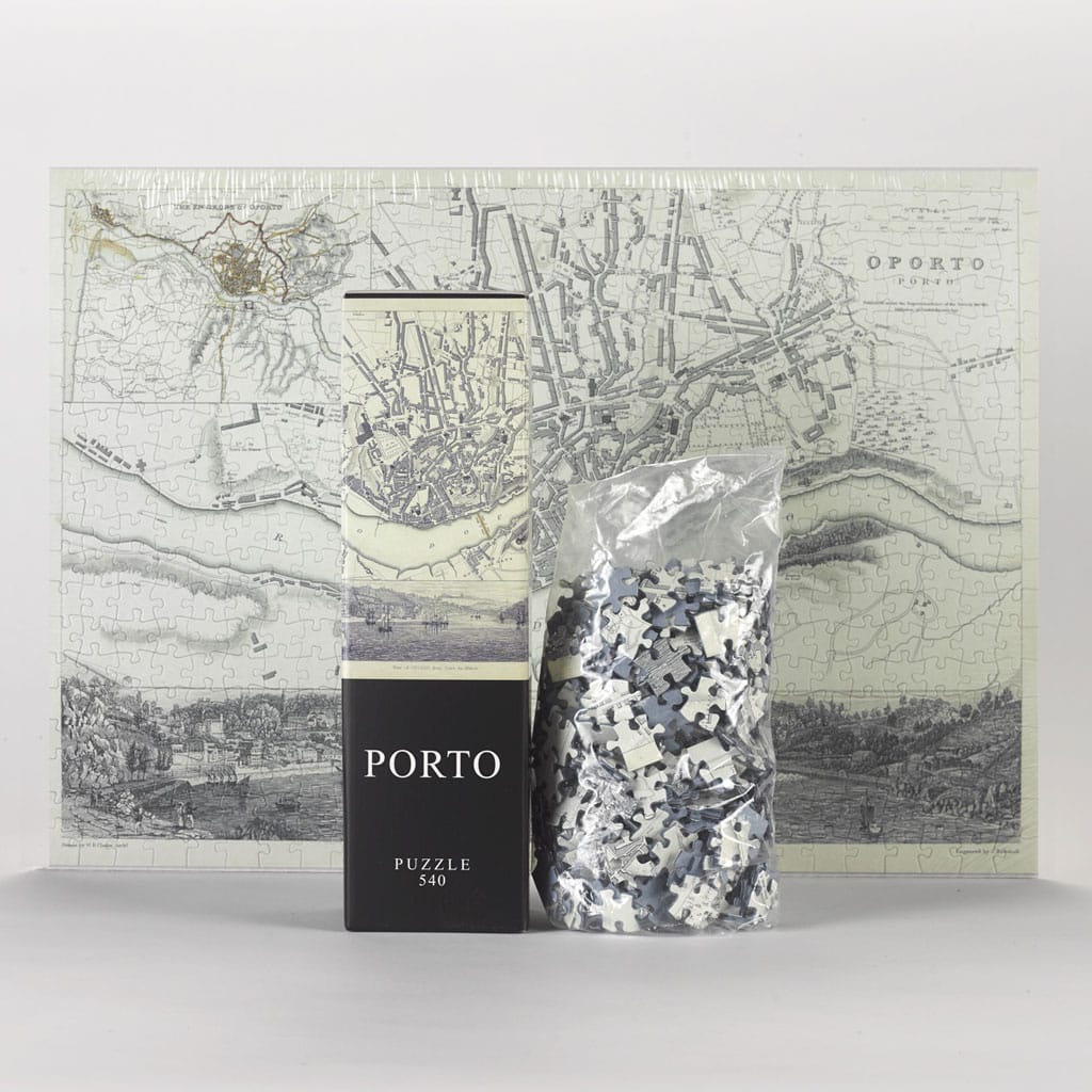 Puzzle Mappa Porto 540 Pezzi