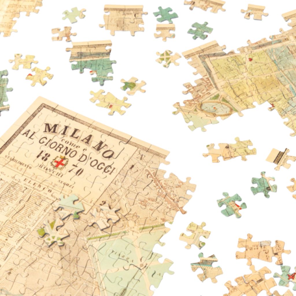 Puzzle Milano Mappa