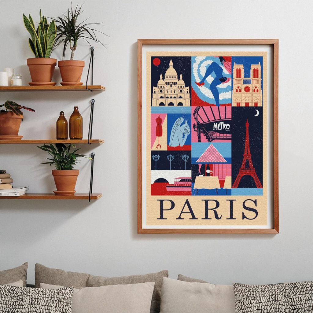 Puzzle Parigi Clementoni 1000 Pezzi Illustrazione