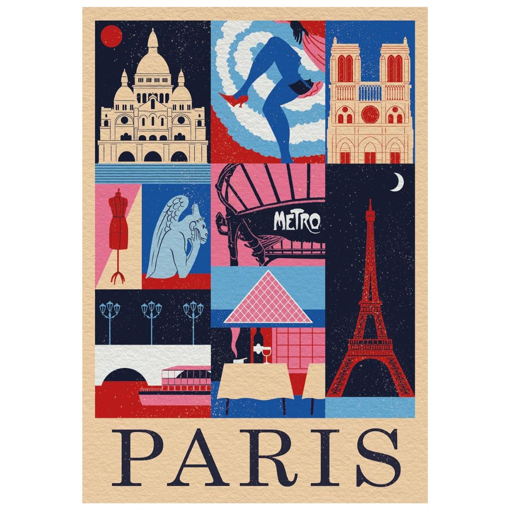 Puzzle Parigi Clementoni 1000 Pezzi Style In The City