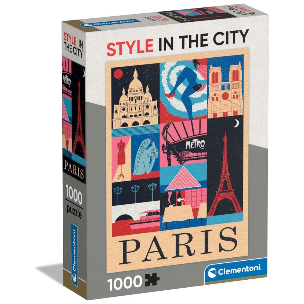 Puzzle Parigi Clementoni 1000 Pezzi