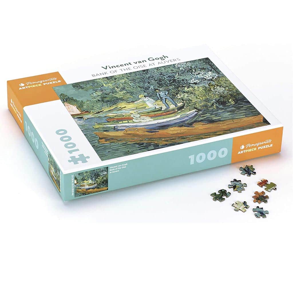 Puzzle Van Gogh Riva Dell'oise Ad Auvers