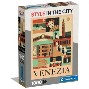 Puzzle Venezia Clementoni Style In The City 1000 Pezzi
