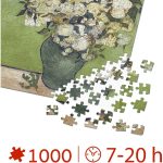 Van Gogh Puzzle Vaso Di Rose